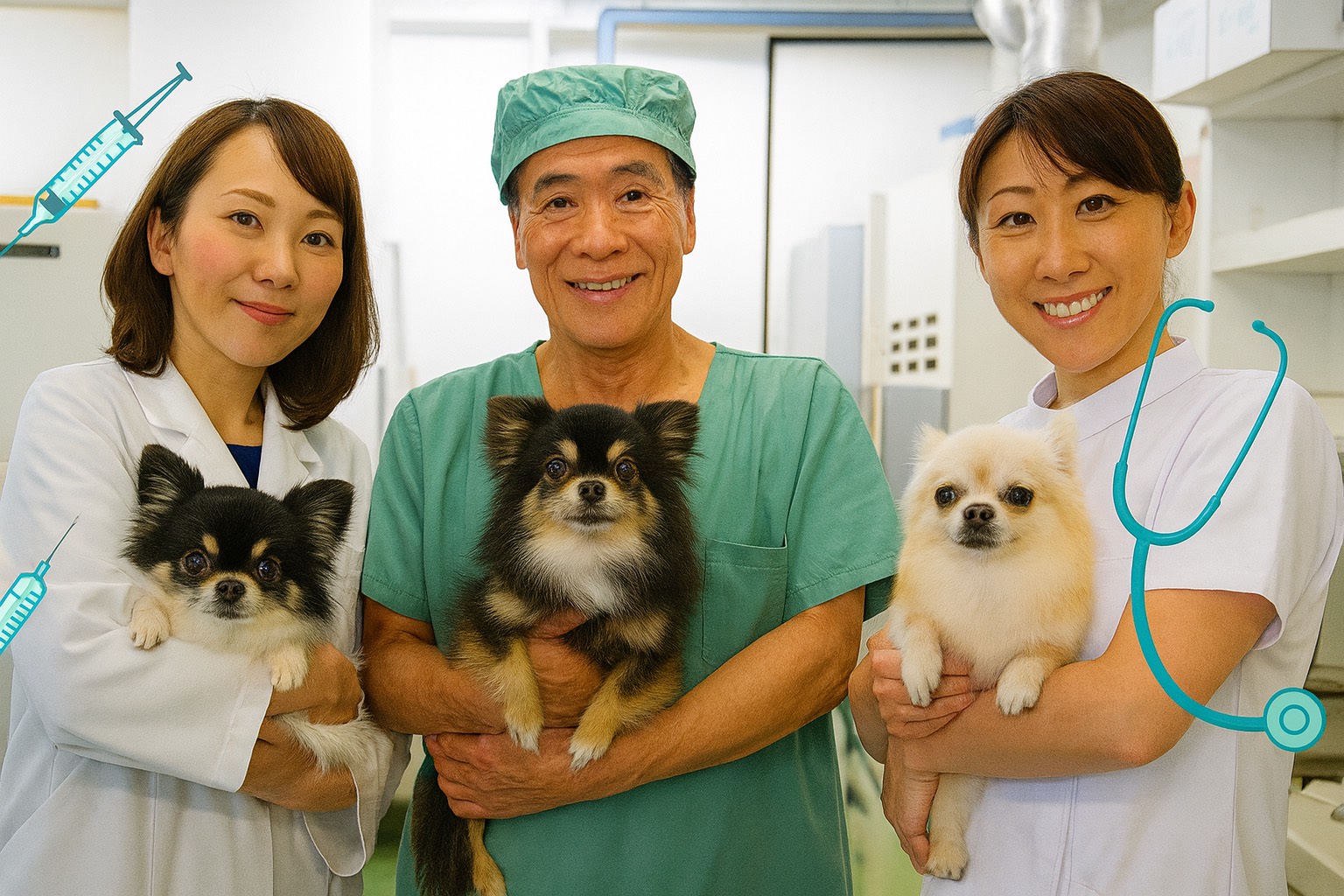 DreamVegaの犬舎とチワワ